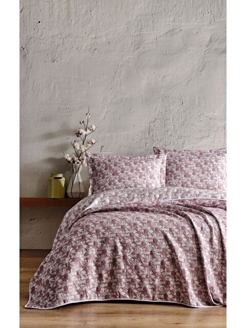 Varol Daisy Çift Kişilik Yatak Örtüsü - S000448347-20028