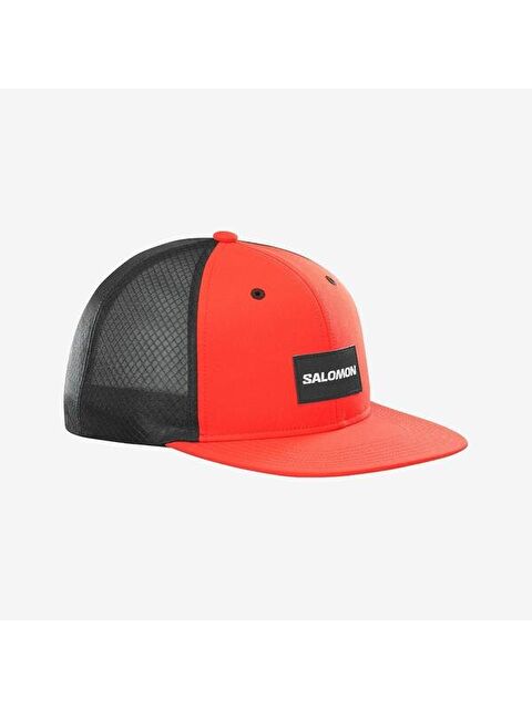 Salomon Trucker Flat Kırmızı Şapka