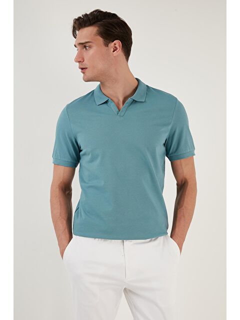 Buratti Slim Fit Pamuklu Polo Tişört 5902141 - S000001572-18761