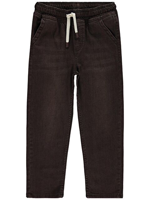 Civil Boys Bağcıklı Basic 2-5 Yaş Pantolon - Kahve 5-6 Yaş - S000526330-19413