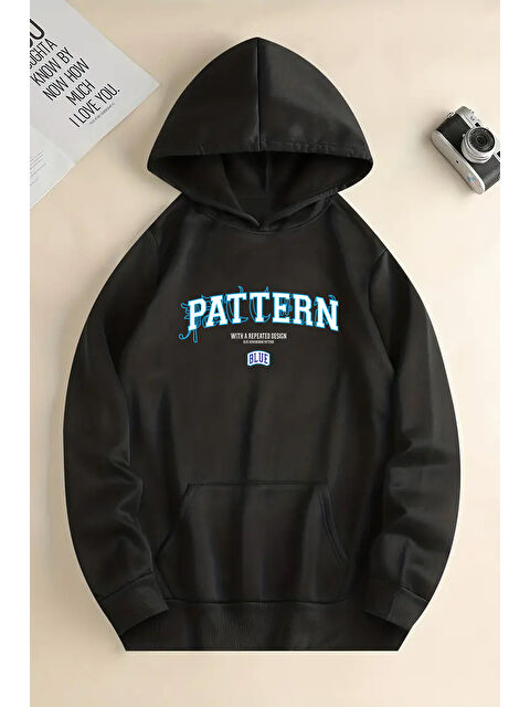 uyguntarz Pattern Baskılı Unisex Oversize Sweatshirt - S000265302-19351