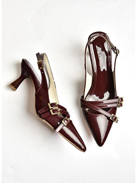 Fox Shoes S5180812 Bordo Kadın Topuklu Ayakkabı - S000152457-19951