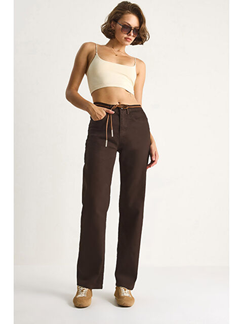 SHADE Kadın Yüksek Bel Denim Pantolon - S000443542-19413