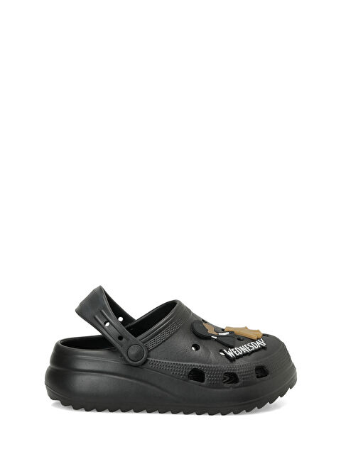 Wednesday HESNA.F6FX Siyah Kız Çocuk Sabo Terlik