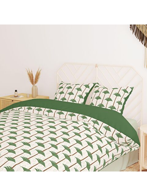 Evmila Baskılı,Desenli Çift Kişilik Nevresim Takımı (ÇARŞAFSIZ) 200x220 cm - S000233036-23173