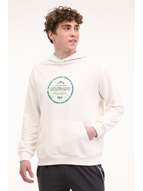 Kinetix ML FINE 17OTD202 5FX Ekru Erkek Sweatshirt - S000396837-19928