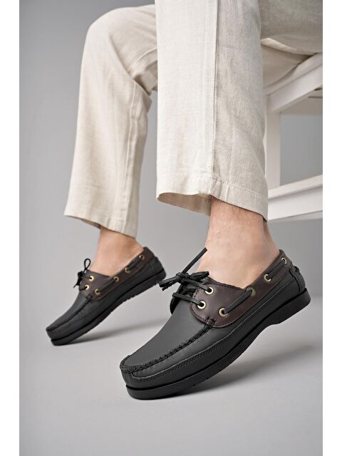 Muggo Sidro Deri Erkek Günlük Klasik Casual Ayakkabı - S000143526-37433