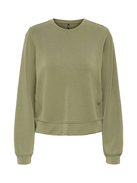 Only Onlmaya Pamuklu Regular Fit Bisiklet Yaka Sweat 15361163 - S000484751-17346