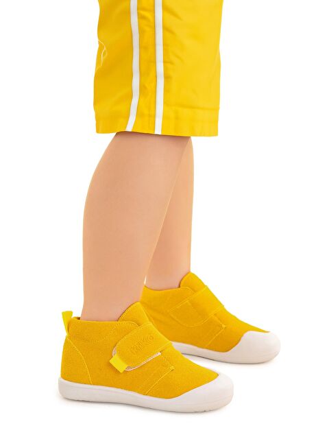 Kiko Kids Winnie İlk Adım Cırtlı Erkek Bebek Günlük Bot Ayakkabı - S000236383-20072