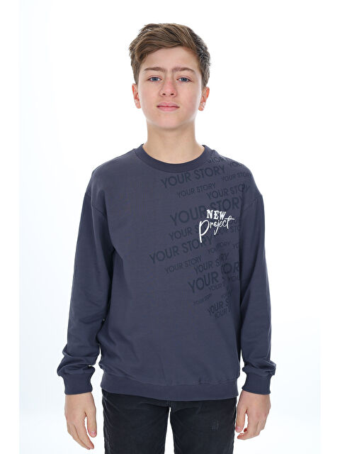Toontoykids Erkek Çocuk Baskılı Sweatshirt - S000310775-33408