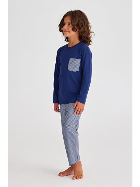 Katia And Bony Sweet Dream Erkek Çocuk Dokuma Alt Lacivert - S000134481-21164