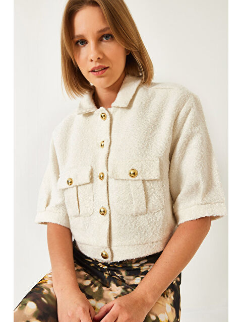 SHADE Kadın Kısa Kollu Ceket MBMS - S000372213-20063