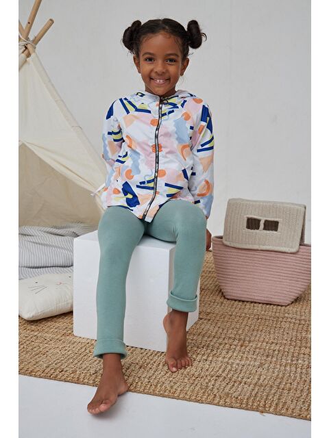 Katia And Bony Çocuk Pamuklu Tayt Pantolon Yeşil - S000219547-18194