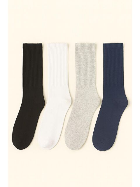 Katia And Bony Unisex 4'Lü Soket Çorap - S000480976-23173