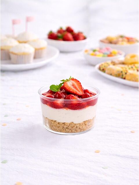 Parti Adresi Silindir Kap 250 Ml.