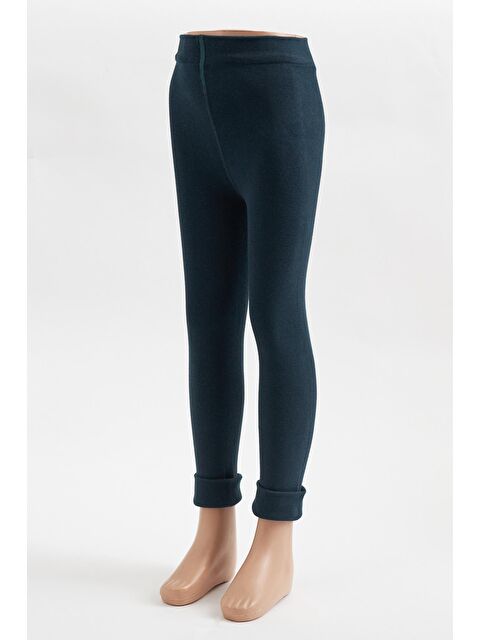 Katia And Bony Pamuklu Çocuk Tayt Pantolon Lacivert - S000219547-21164