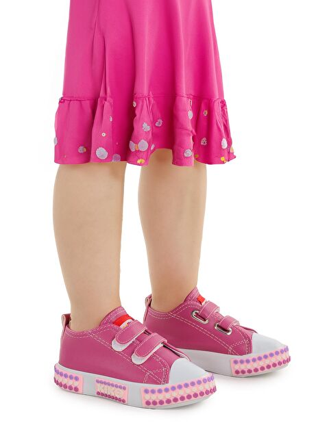 Kiko Kids Kach Cırtlı Kız Bebek Günlük Spor Ayakkabı - S000240263-18686