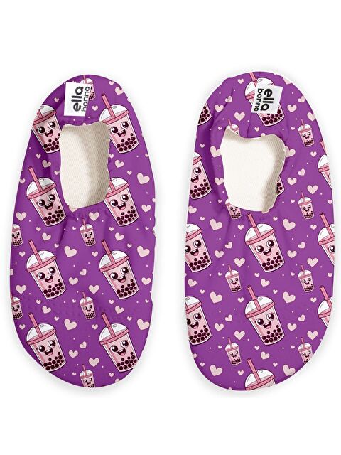 Ella Bonna Kaydırmaz Taban, Unisex Bebek, Çocuk Deniz Ayakkabısı, Havuz Patiği, Dinozor - S000382455-37382
