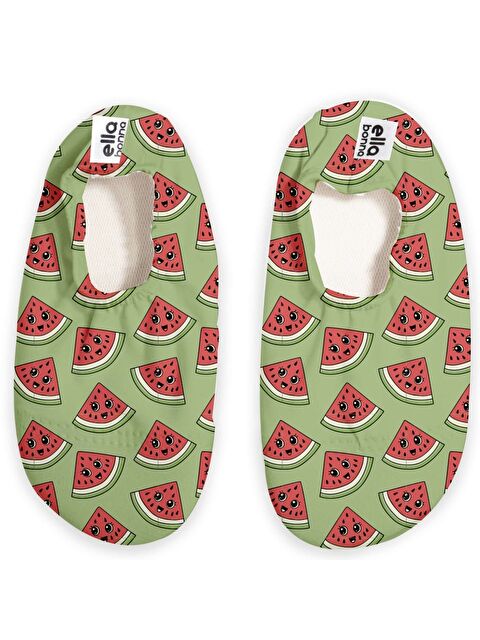 Ella Bonna Kaydırmaz Taban, Unisex Bebek, Çocuk Deniz Ayakkabısı, Havuz Patiği, Dinozor - S000382455-37325