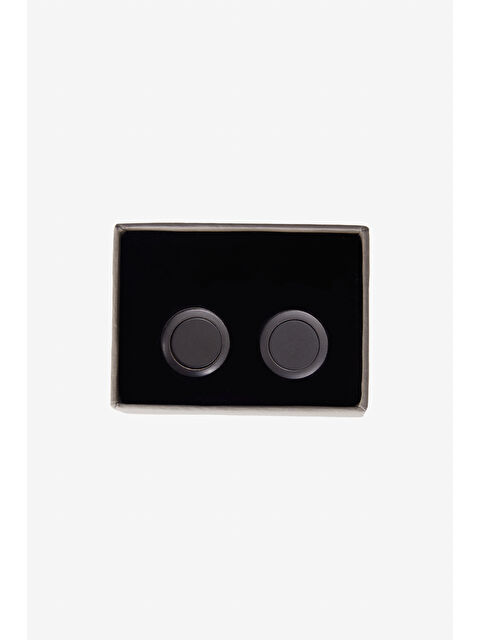 Altınyıldız Classics Erkek Siyah Metal Kol Düğmesi - S000404706-19351