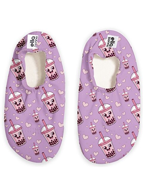 Ella Bonna Kaydırmaz Taban, Unisex Bebek, Çocuk Deniz Ayakkabısı, Havuz Patiği, Dinozor - S000382455-37362