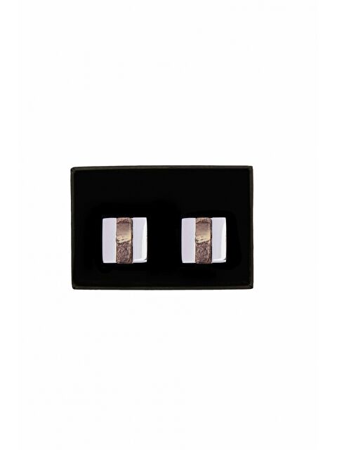 Altınyıldız Classics Erkek Gri Siyah Kol Düğmesi - S000404731-20600