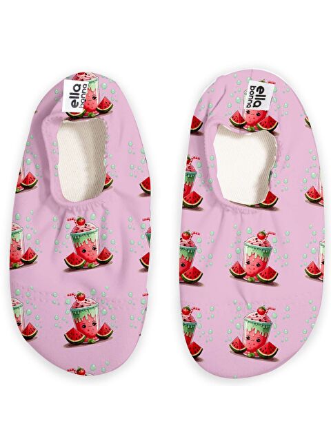 Ella Bonna Kaydırmaz Taban, Unisex Bebek, Çocuk Deniz Ayakkabısı, Havuz Patiği, Dinozor - S000382455-5202