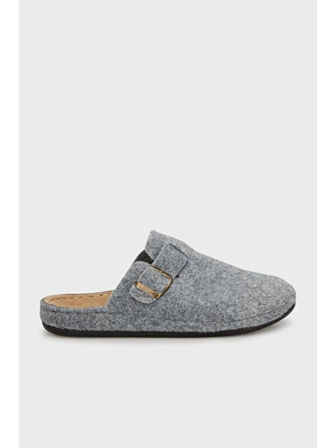 Buratti Kemerli Keçe Kışlık Ev Terlik 6711003 - S000245177-20600