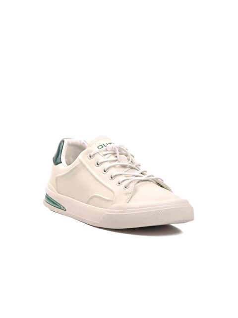 Voyager Beyaz-Yeşil Hakiki Deri Erkek Sneaker 6732 - S000219087-37251