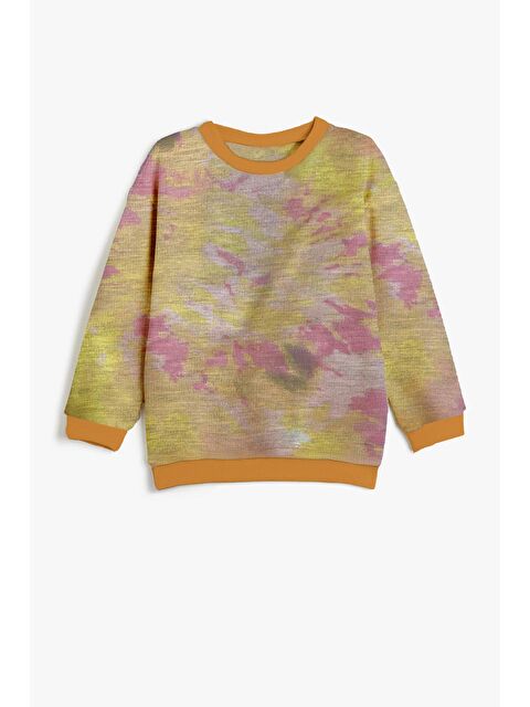 Luess Kız Çocuk Renkli Oversize Sweashirt - S000299114-20024