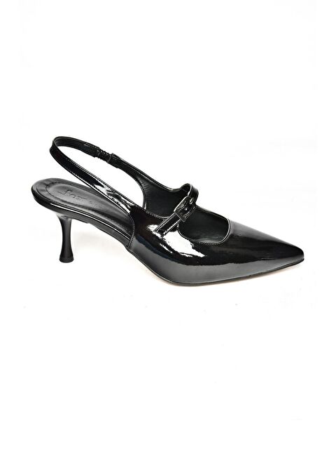 Fox Shoes S4042006 Siyah Kadın Topuklu Ayakkabı - S000169304-19351