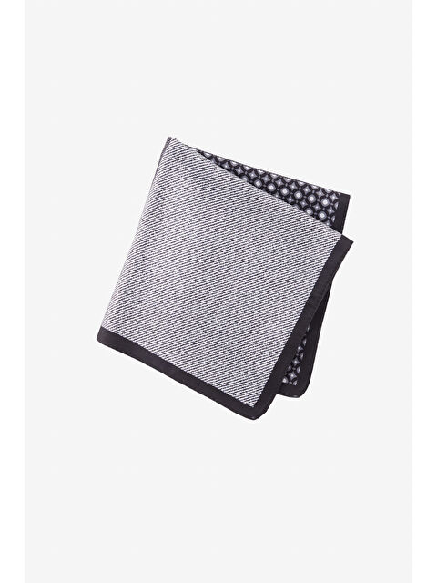 AC&Co / Altınyıldız Classics Erkek Siyah-Gri Mendil - S000404785-37430