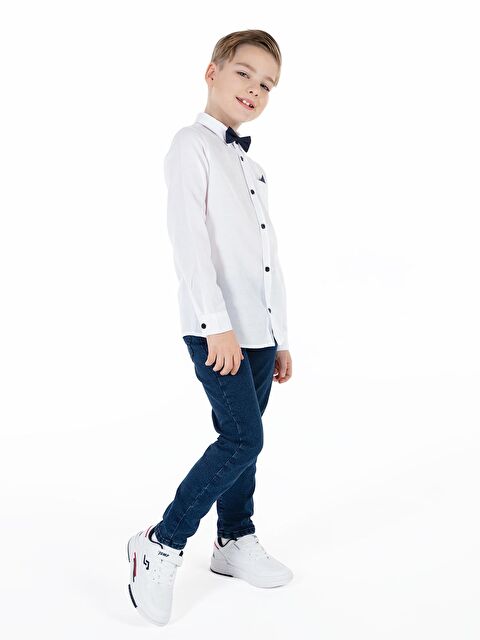 Civil Boys Erkek Çocuk Jean Pantolon 6 9 Yaş Koyu Mavi - S000199042-19393