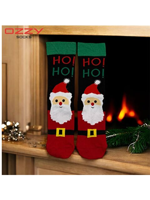 Ozzy Socks Unisex Yılbaşı Çorap 3 Çift - S000488959-19351