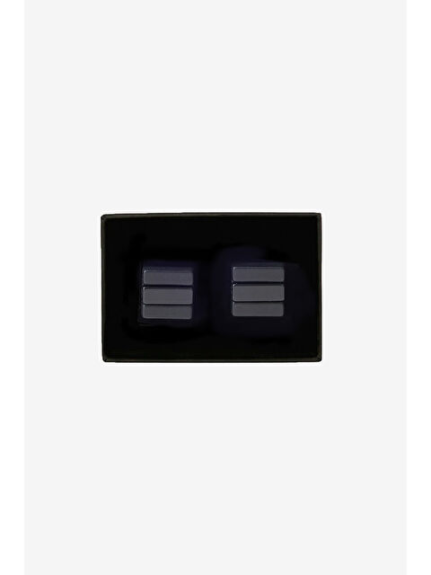 Altınyıldız Classics Erkek Siyah %100 Metal Kol Düğmesi - S000404819-19351