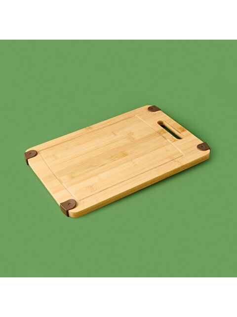 Mien Bambu Kesim Tahtası - Açık Kahverengi - 24x35 cm - S000391461-17365