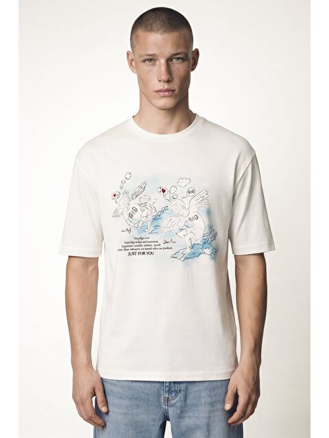 Sabri Özel Ekru Gio T-Shirt