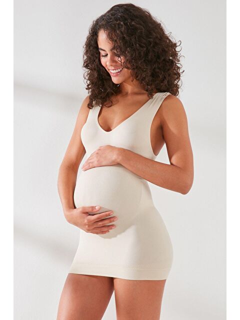 C&City C15200 Dikişsiz Hamile Atlet Ten - S000223036-26407