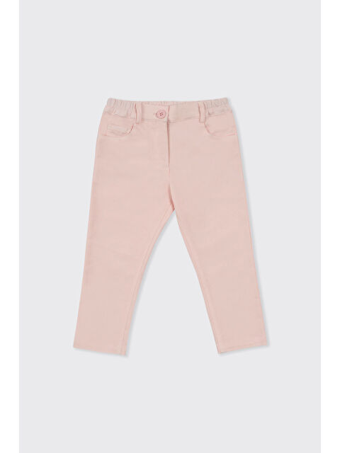 Panço Kız Bebek Düğmeli Pembe Pantolon - S000419841-20024