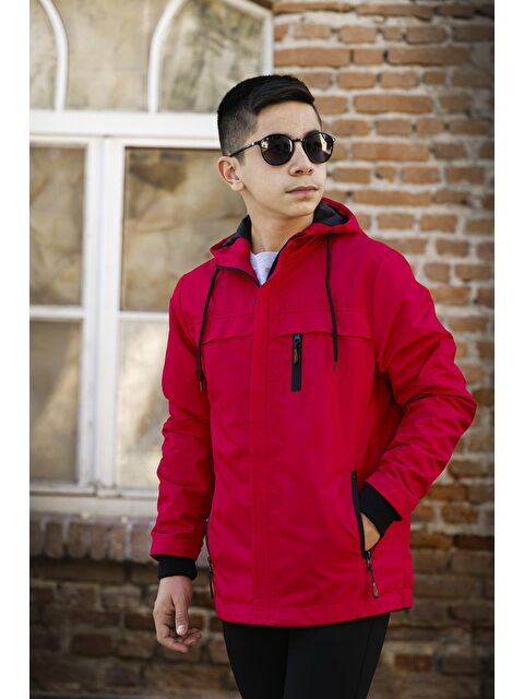 Pina Kids Erkek Çocuk Kapüşonlu İçi Astarlı Cepli Mevsimlik Mont 2016 - S000109026-20045