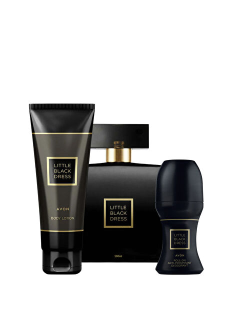 AVON Little Black Dress Kadın Parfüm Krem Rollon Seti
