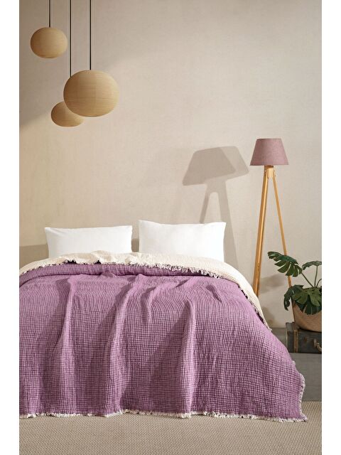 Varol 5 Katlı %100 Pamuk Müslin Yatak Örtüsü – 230x240 cm - S000448413-20042