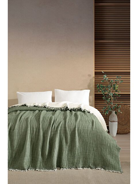 Varol 5 Katlı %100 Pamuk Müslin Yatak Örtüsü – 230x240 cm - S000448413-18194