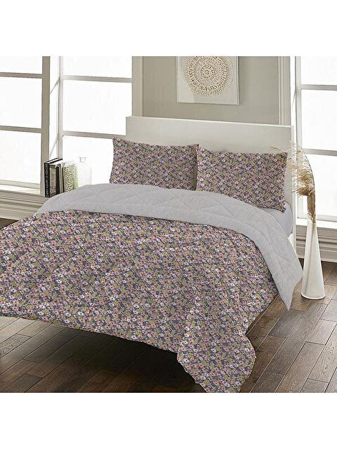 Evmila Çift Kişilik 200x220 Cm Welsoft Çift Taraflı Silikon Yorgan Ve Uyku Seti - S000114632-23173