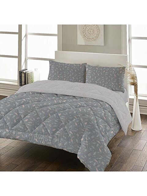 Evmila Çift Kişilik 200x220 Cm Welsoft Çift Taraflı Silikon Yorgan Ve Uyku Seti - S000114633-23173
