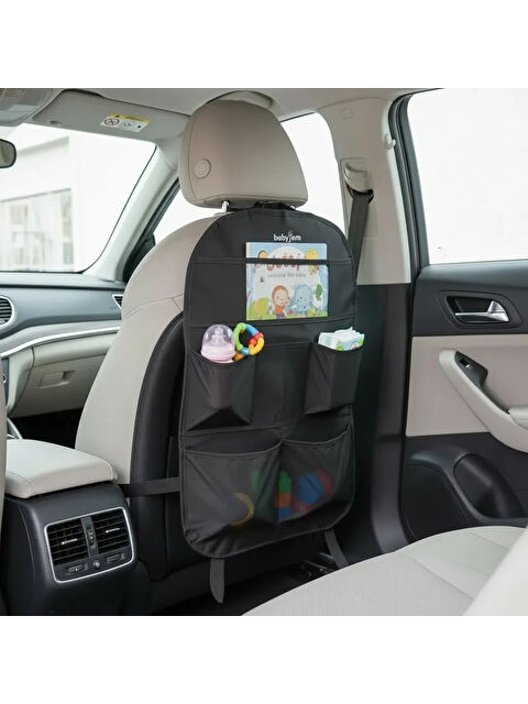 Babyjem Bebek Araç İçi Oto Koltuk Arkası Düzenleyici Organizer Siyah