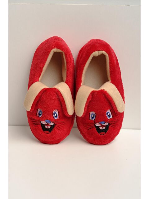 Oksit Mino Kulakcıklı Kaydırmaz Kreş Ev Okul Ayakkabısı Unisex Bebek Çocuk Panduf - S000253416-20045