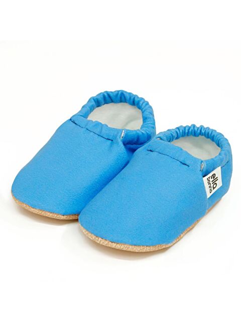 Ella Bonna Desenli Bebek Patiği, Kaydırmaz Taban, Ev Kreş Ayakkabısı Panduf - S000268409-17234