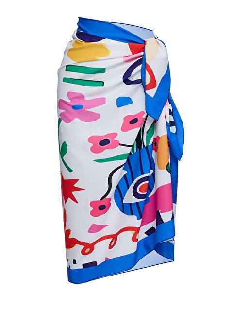 Sailor Moda Hawaii 3 Pareo  İç Göstermez - S000372245-23173