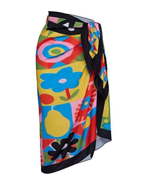 Sailor Moda Hawaii 3 Pareo  İç Göstermez - S000372246-23173